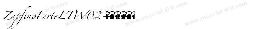 ZapfinoForteLTW02字体转换