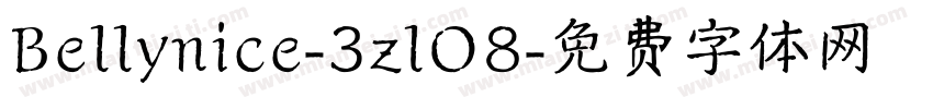 Bellynice-3zlO8字体转换
