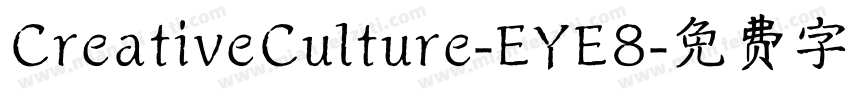 CreativeCulture-EYE8字体转换