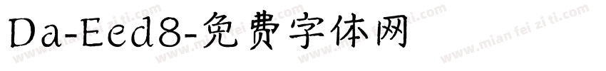 Da-Eed8字体转换