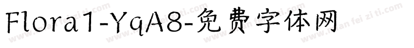 Flora1-YqA8字体转换