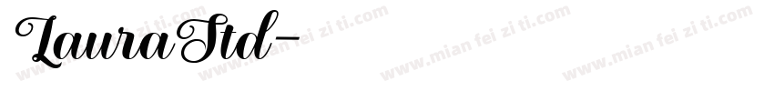 LauraStd字体转换