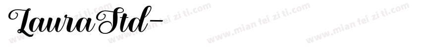 LauraStd字体转换