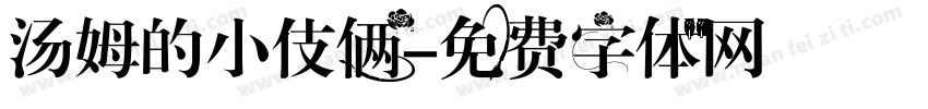 汤姆的小伎俩字体转换