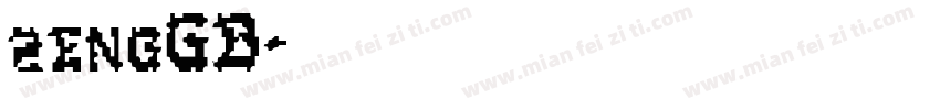 zengGB字体转换