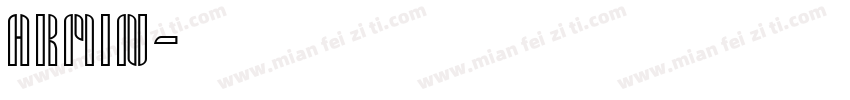 Armin字体转换