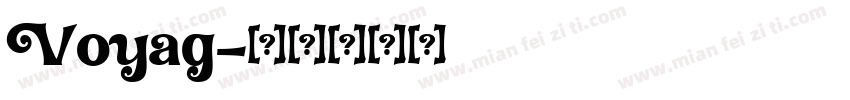Voyag字体转换
