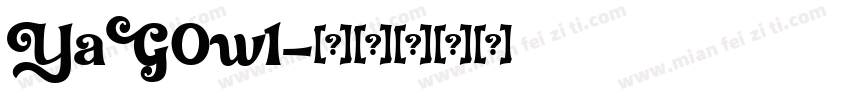 YaG0w1字体转换