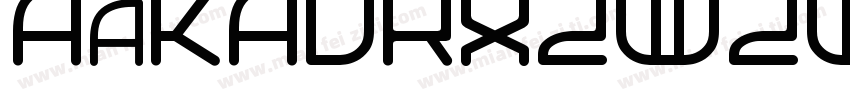 AaKADRXZW2WZif字体转换