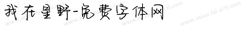 我在星野字体转换