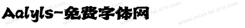 Aalyls字体转换