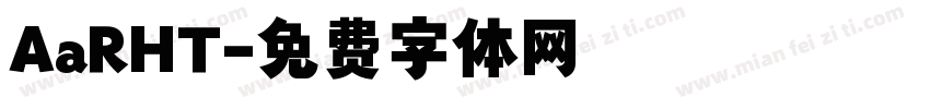 AaRHT字体转换