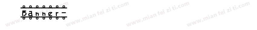 汉仪Banner字体转换