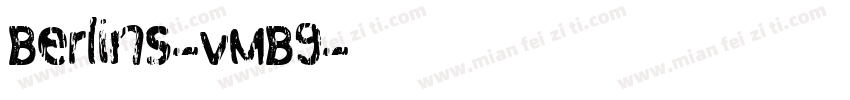 Berlins-vMB9字体转换