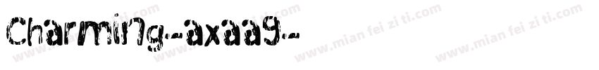 Charming-axaa9字体转换