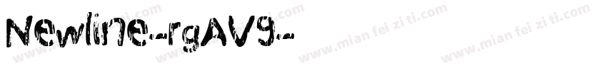 Newline-rgAV9字体转换