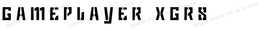 GamePlayer-xgr8字体转换
