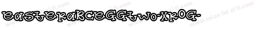 EasterAbcEggTwo-XR0g字体转换