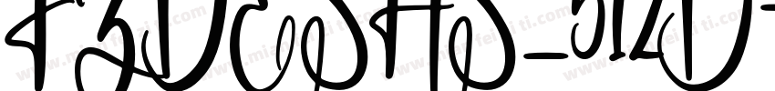 FZDESHS_512B--GB1-0字字体转换