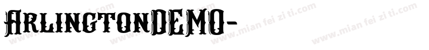 ArlingtonDEMO字体转换