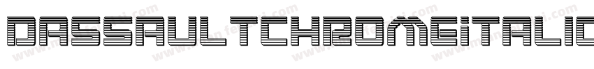 DassaultChromeItalic-rBR7字体转换