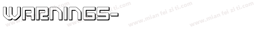 warnings字体转换