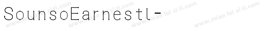 SounsoEarnestl字体转换