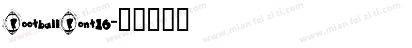 FootballFont16字体转换