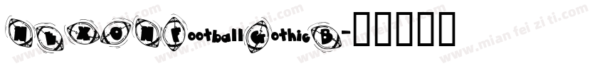 NEXONFootballGothicB字体转换