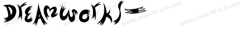dreamworks字体转换