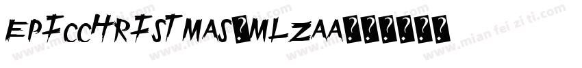 EpicChristmas-mLZAa字体转换