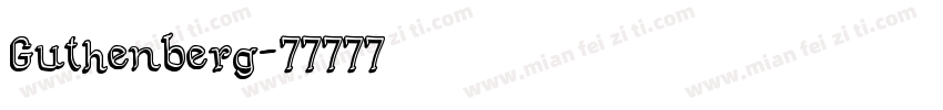 Guthenberg字体转换
