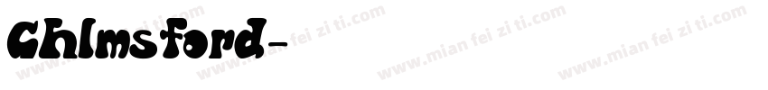 Chlmsford字体转换