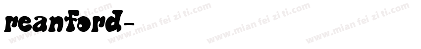 reanford字体转换