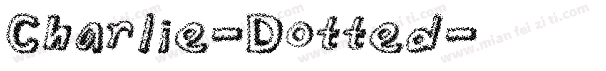 Charlie-Dotted字体转换
