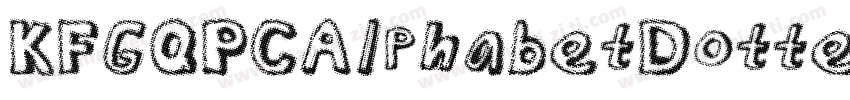 KFGQPCAlphabetDotted字体转换 KFGQPCAlphabetDotted字体转换