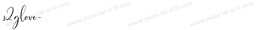 s2glove字体转换