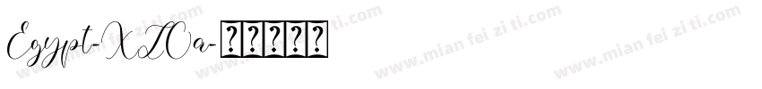 Egypt-XZOa字体转换