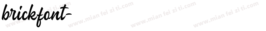 brickfont字体转换
