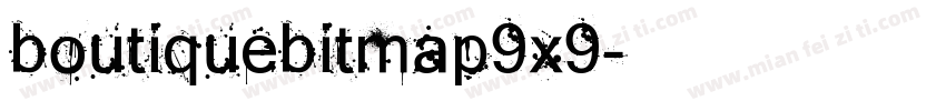 boutiquebitmap9x9字体转换