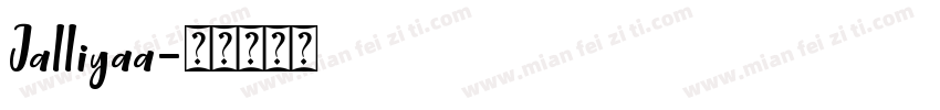 Jalliyaa字体转换