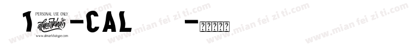 814-CAl978字体转换