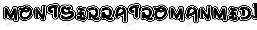 MONTSERRATROMANMEDIU字体转换
