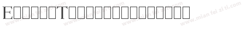 EgmontText-yp05字体转换