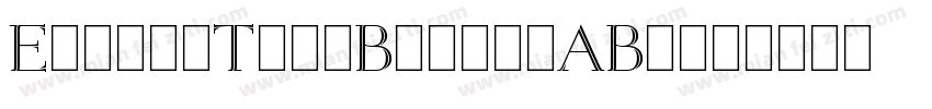 EgmontTextBold-9AB5字体转换