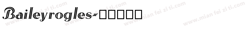 Baileyrogles字体转换