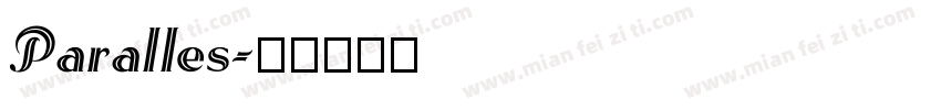 Paralles字体转换