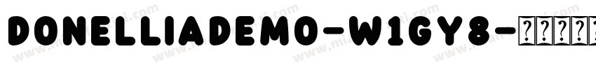 DonelliaDemo-w1GY8字体转换