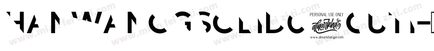 HanWangGSolid04cut1字体转换
