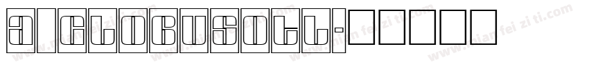 a_GlobusOtl字体转换
